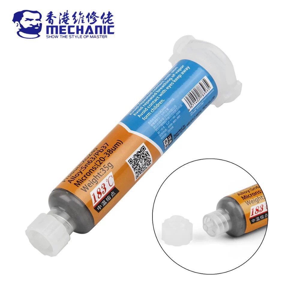 批发香港维修佬锡膏针管焊锡膏XG-Z40有铅锡膏SMT贴片维修BGA锡浆