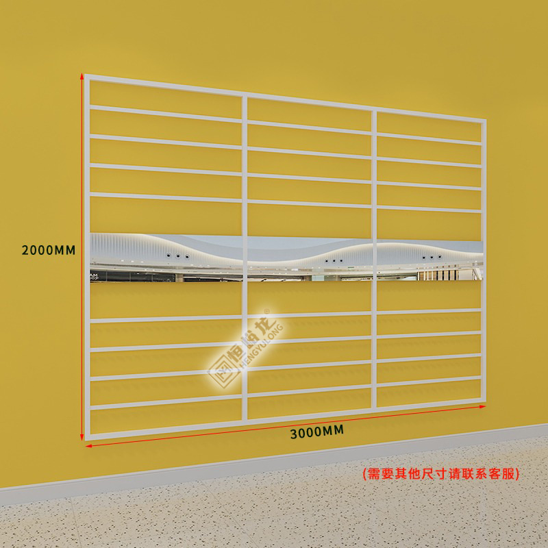 네일 월 그리드의 세 가지 조합