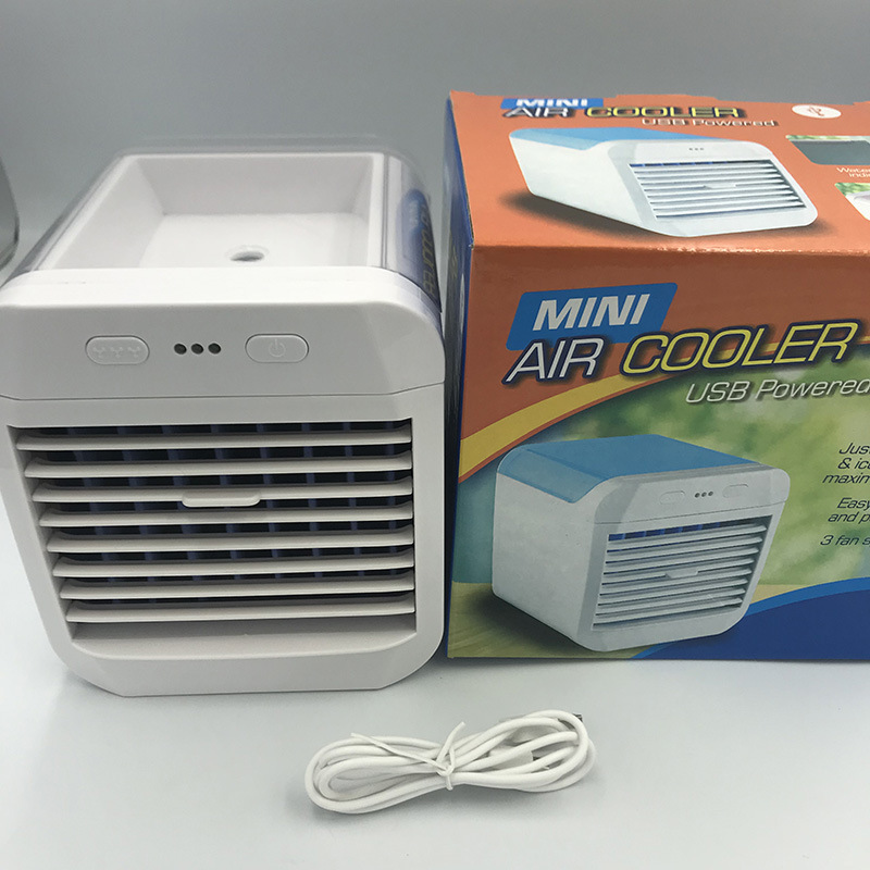 2019 new cold fan portable air -conditioning fan USB mini cold fan small fan home USB small air conditioner 2