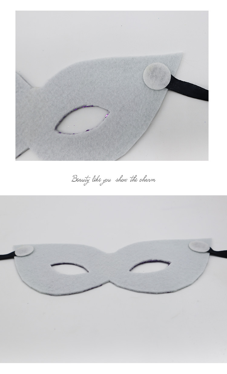 Halloween carnival carnival theme gold purple green sequin half face mask masquerade performance mask_voghion.com