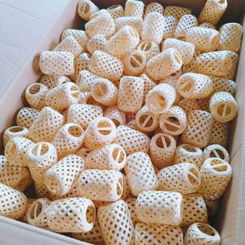 竹编5*7灯笼小潮汕古风宫灯编织手工led灯结婚挂件跨境厂家代发|undefined