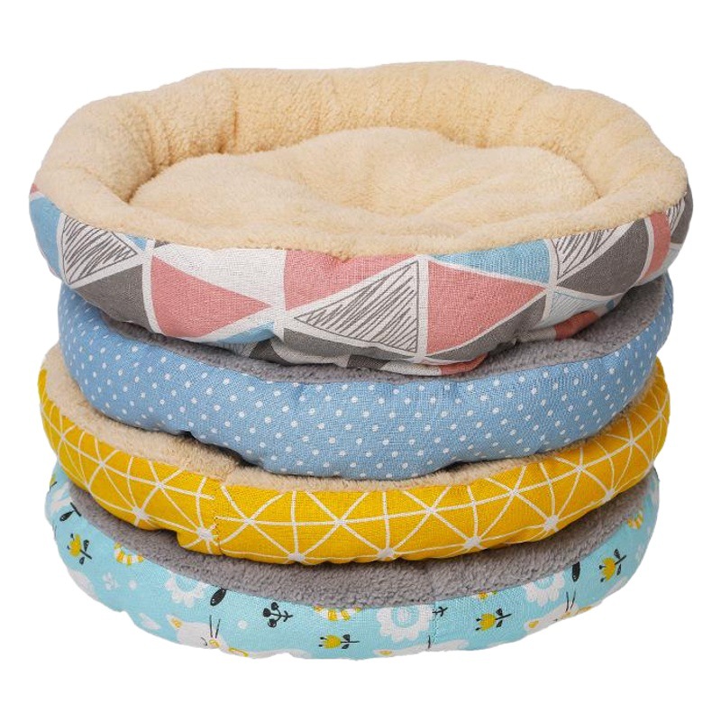 Fábrica nueva al aire libre cuatro estaciones ronda gato nido invierno cálido lienzo impermeable gato nido cama para mascotas suministros al por mayor