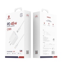 红果C30S 45W手机PD快充充电器 3C认证足30WPD充电头PD快充线套装