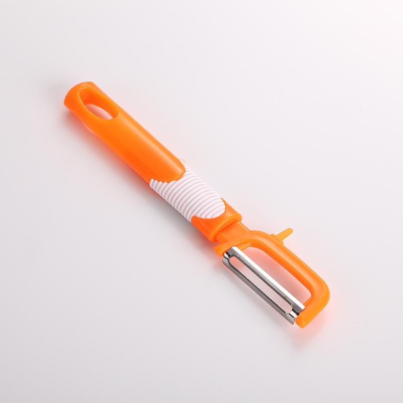 Mango de plástico raspador raspador raspador raspador cuchillo raspador cuchillo raspador de melón U-shaped gadget de cocina doméstica