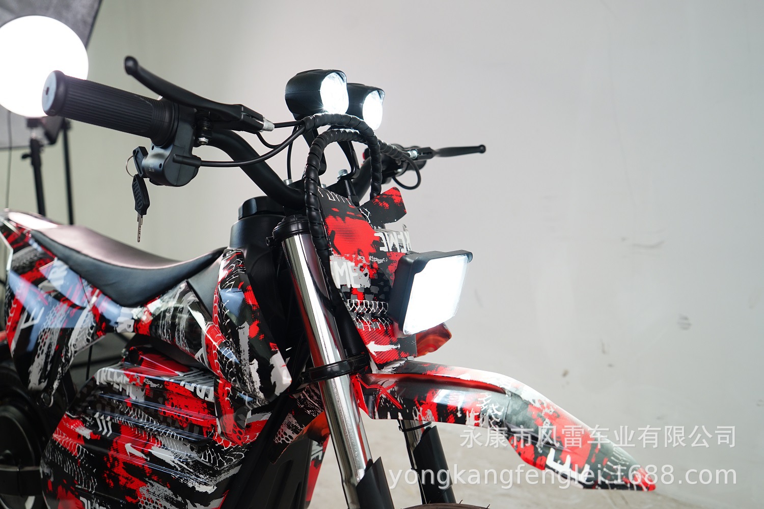 Ktm Children's Electric Motorcycle, Two-Wheeler, Off-Road Vehicle, Drift Vehicle, Adults Can Sit On, Factory Cross-Border Direct Sales