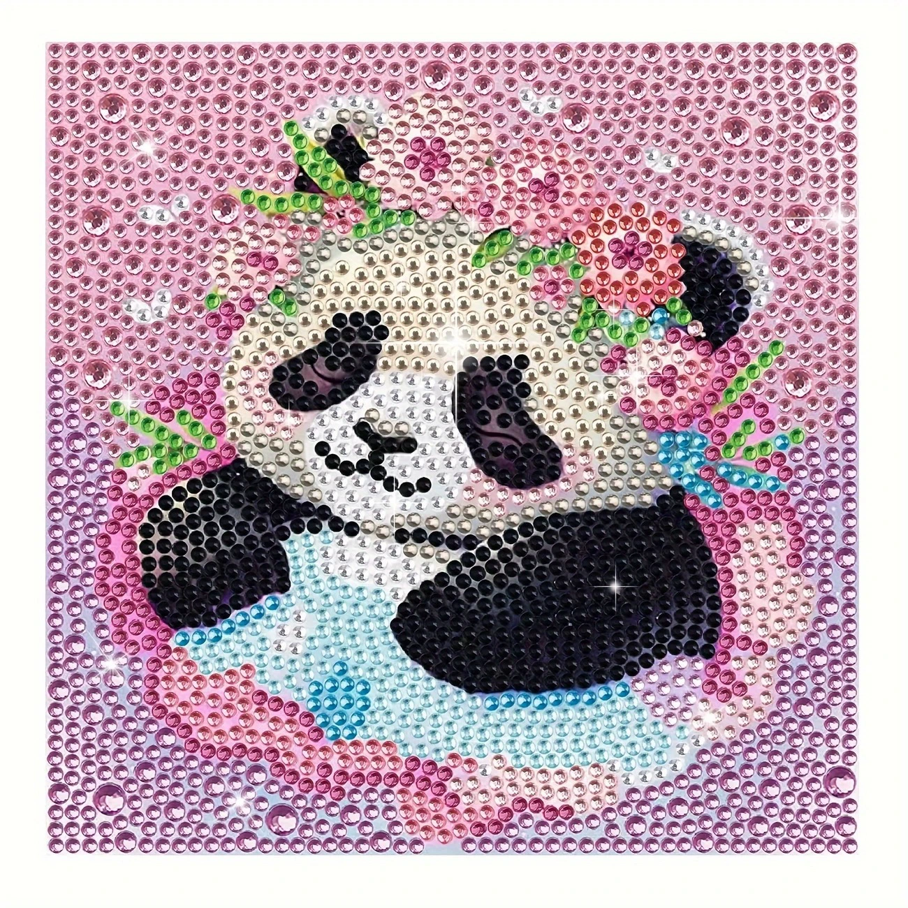 Алмазный набор, мультипликационная мозаика, 15×15см, ручной работы