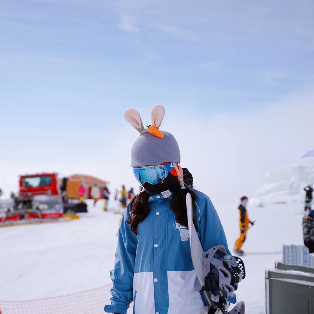 Lingnabel casco de esquí cubierta de sombrero de batería de doble placa sola cubierta de casco de nieve para mujeres adorables accesorios de decoración de orejas para niños