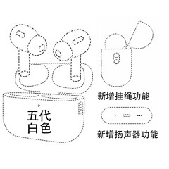 アップルのアンドロイドpro真の無線bluetoothイヤホン5世代airジェリーTWS bluetoothイヤホン工場直販