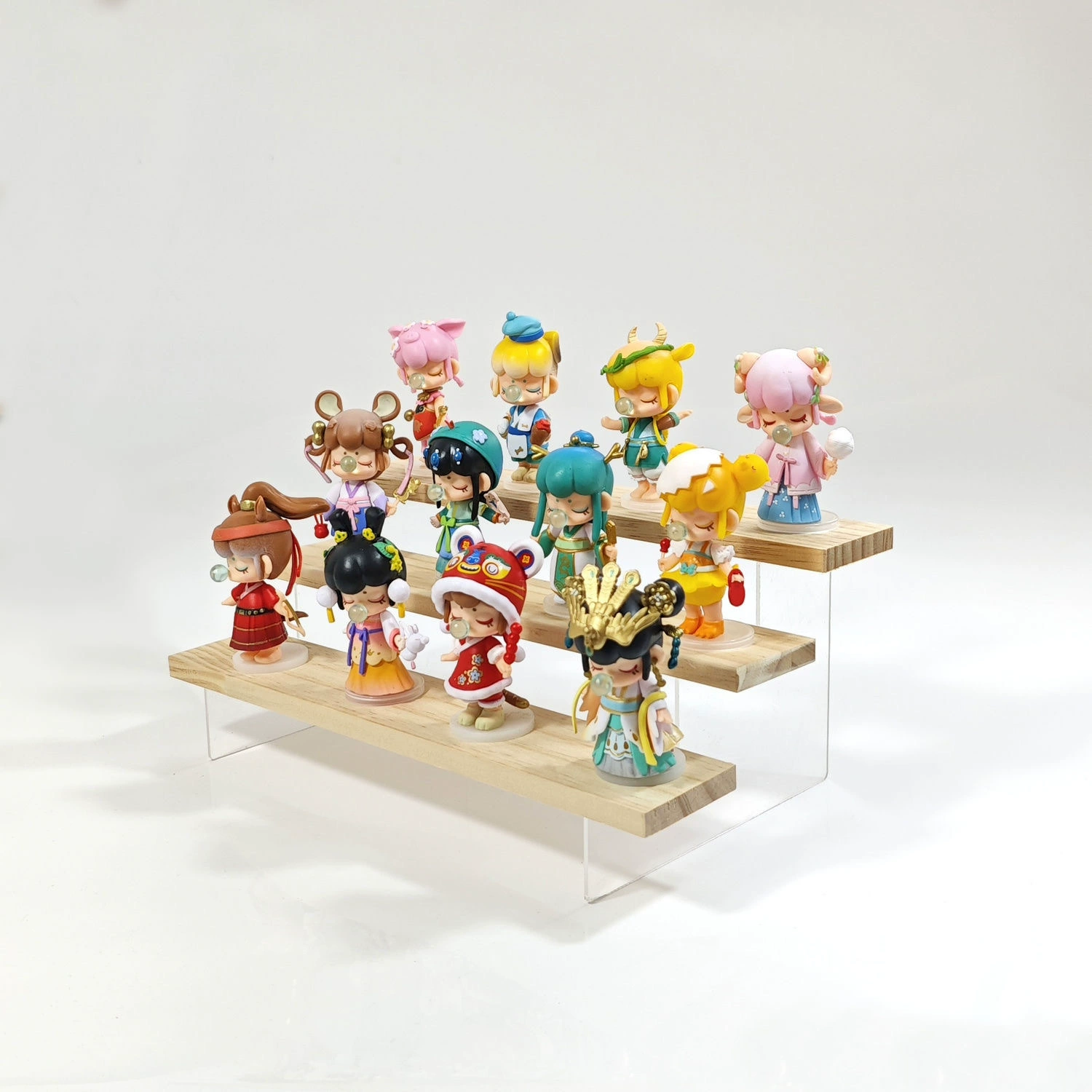 Acrylic stand, table minifigure, retro doll