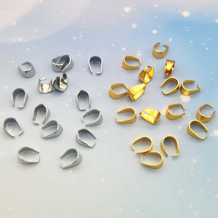 Iron plating thickened melon buckle multi-size open pendant buckle diy jewelry accessories necklace pendant buckle wholesale
