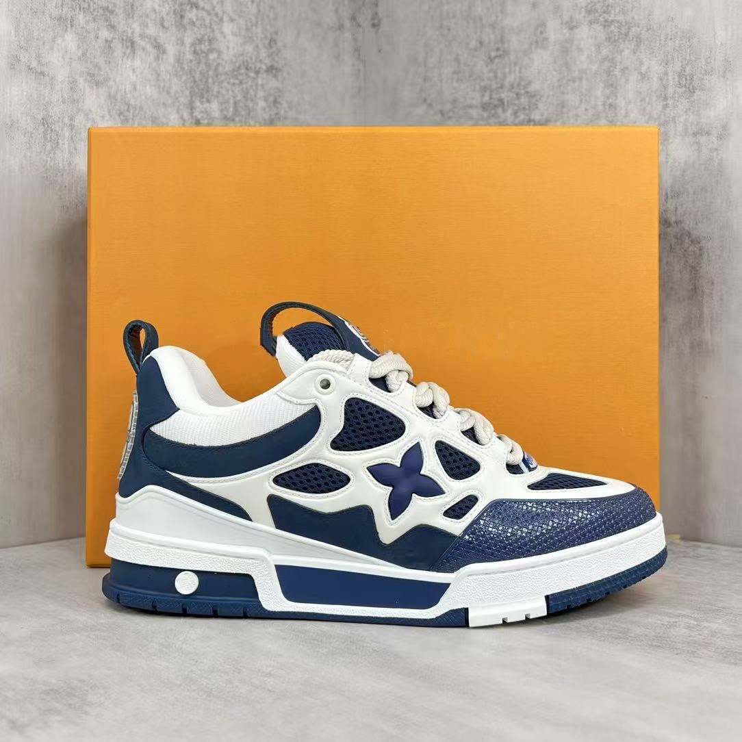 Comercio exterior estación europea zapatos de pan para hombres y mujeres, zapatos de suela gruesa, zapatos deportivos de moda, zapatos de skate para parejas