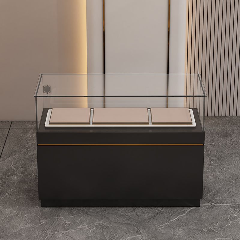 高端d制商场珠宝黄金首饰样品玻璃展示柜台博物馆文物玉器陈列柜