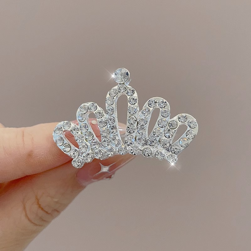 Pein de cabello princesa para niños niñas tocadillos de cabello de diamante para bebés de alto nivel pein de cabello para niñas corona de cumpleaños