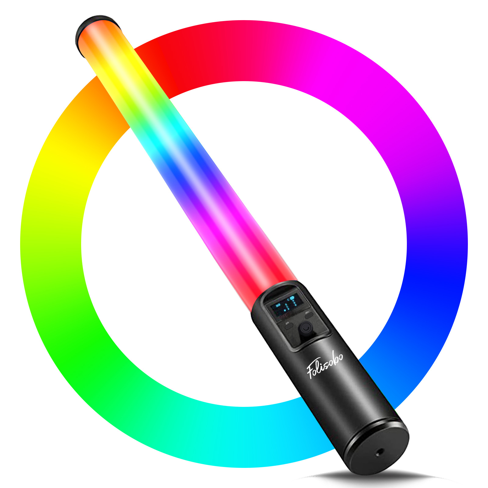 Handheld RGB fill light stick outdoor ph...