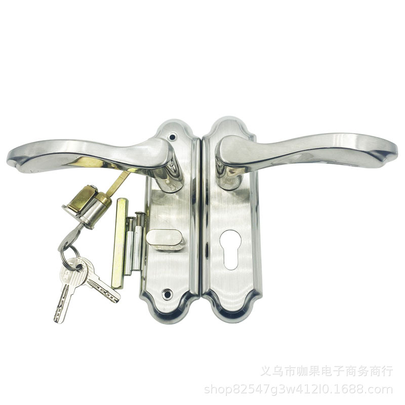 Cerradura de puerta de baño de acero inoxidable al por mayor de aleación de aluminio cerradura de puerta con llave