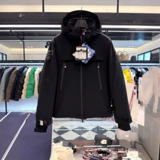 蒙口滑雪羽绒服Balmhorn GORE-TEX男士立领连帽90鹅绒羽绒服外套