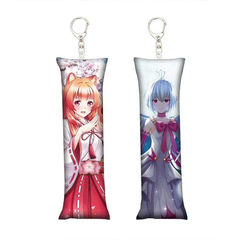 [动漫盾之勇者成名录小抱枕钥匙扣迷你书包挂饰Mini Dakimakura] → [анимэ: Защитник слабых] мини-подушка брелок ключей рюкзак подвеска