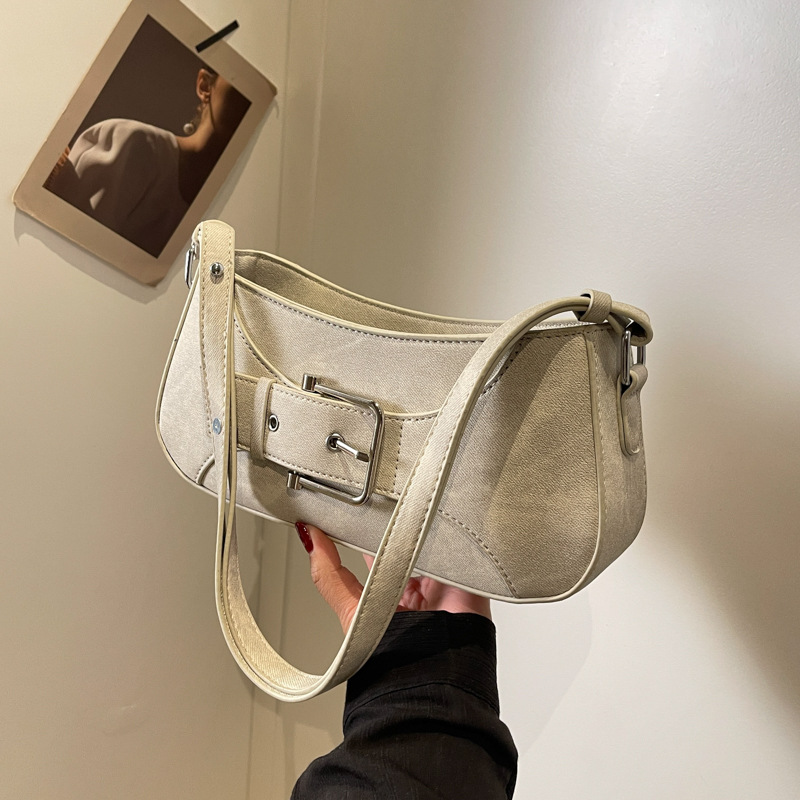 Women's Satchel Versatile Solid Colour Small Square Bag For Women_voghion.com