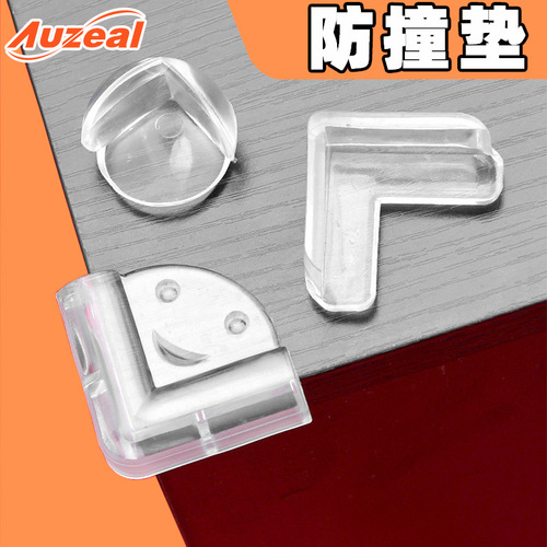 Protective corner cover, anti-collision, wrapped edge, right-angle child safety, anti-collision corner, transparent silicone protective corner, anti-collision