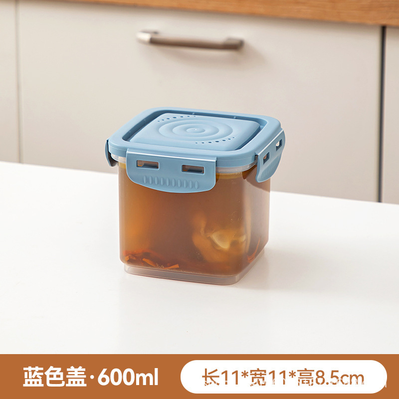 冷凍スープの分注箱のスープの鶏肉のスープの冷凍の鮮度保持箱の食品級の食品の収納箱の家庭用の1週間は料理の神器を用意します。|undefined