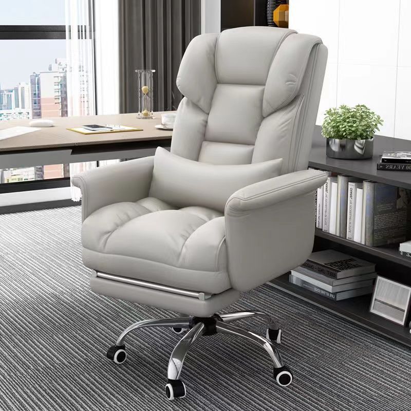 Computer Chair, Home Comfortable Sedentary Office Chair, Reclining Sofa Seat, Boss Chair, Dormitory E-Sports Chair, Swivel and Reclining