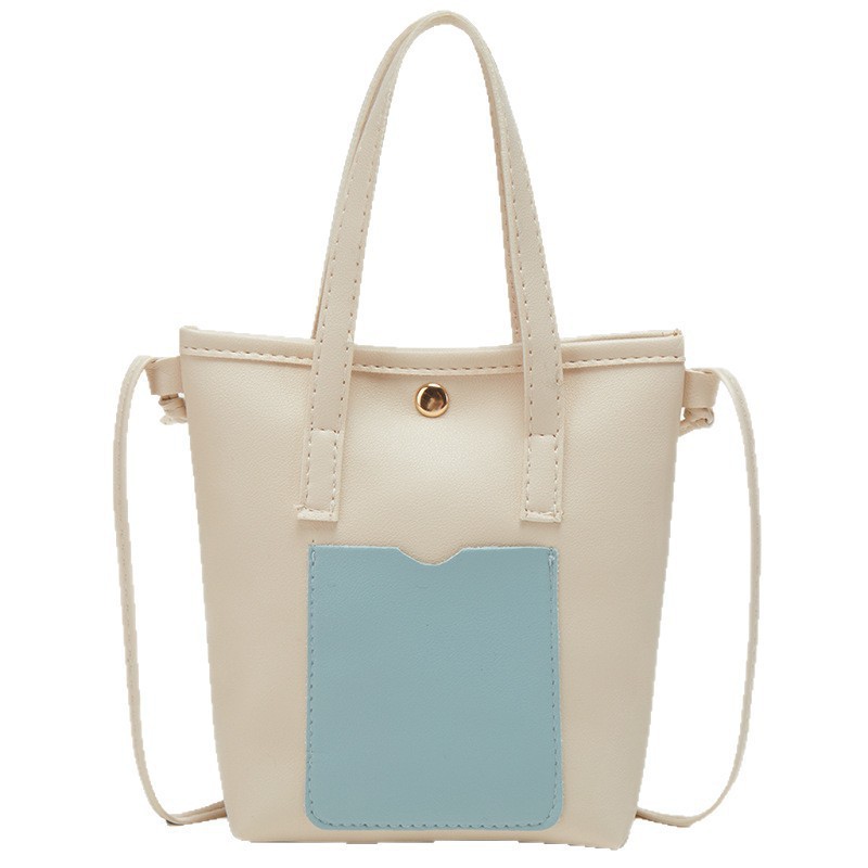 Bolso de 2025 nuevo nicho de alto nivel bolso de hombro de mujer balde de moda bolso de mochila campus bolso rojo
