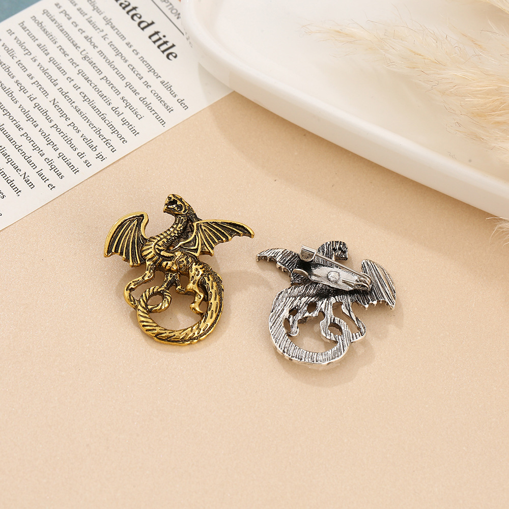 Brooches Classification Chinoiserie Pin Animal Alloy Enamel Unisex Brooches