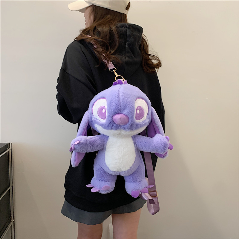 Pequeña venta al por mayor Stitzi felpa dibujos animados mochila niña linda ins bandolera regalo para padres e hijos image 15
