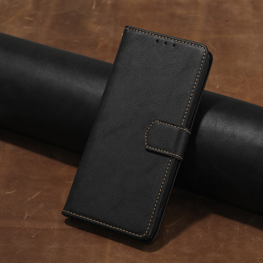 Suitable for one plus  cowhide flip case