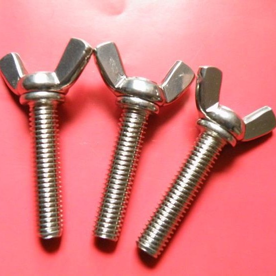 厂家现货销售蝶形螺丝 蝴蝶螺丝  蝶形螺栓M3*30