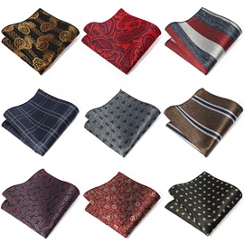 领带;领结/领花;口袋巾