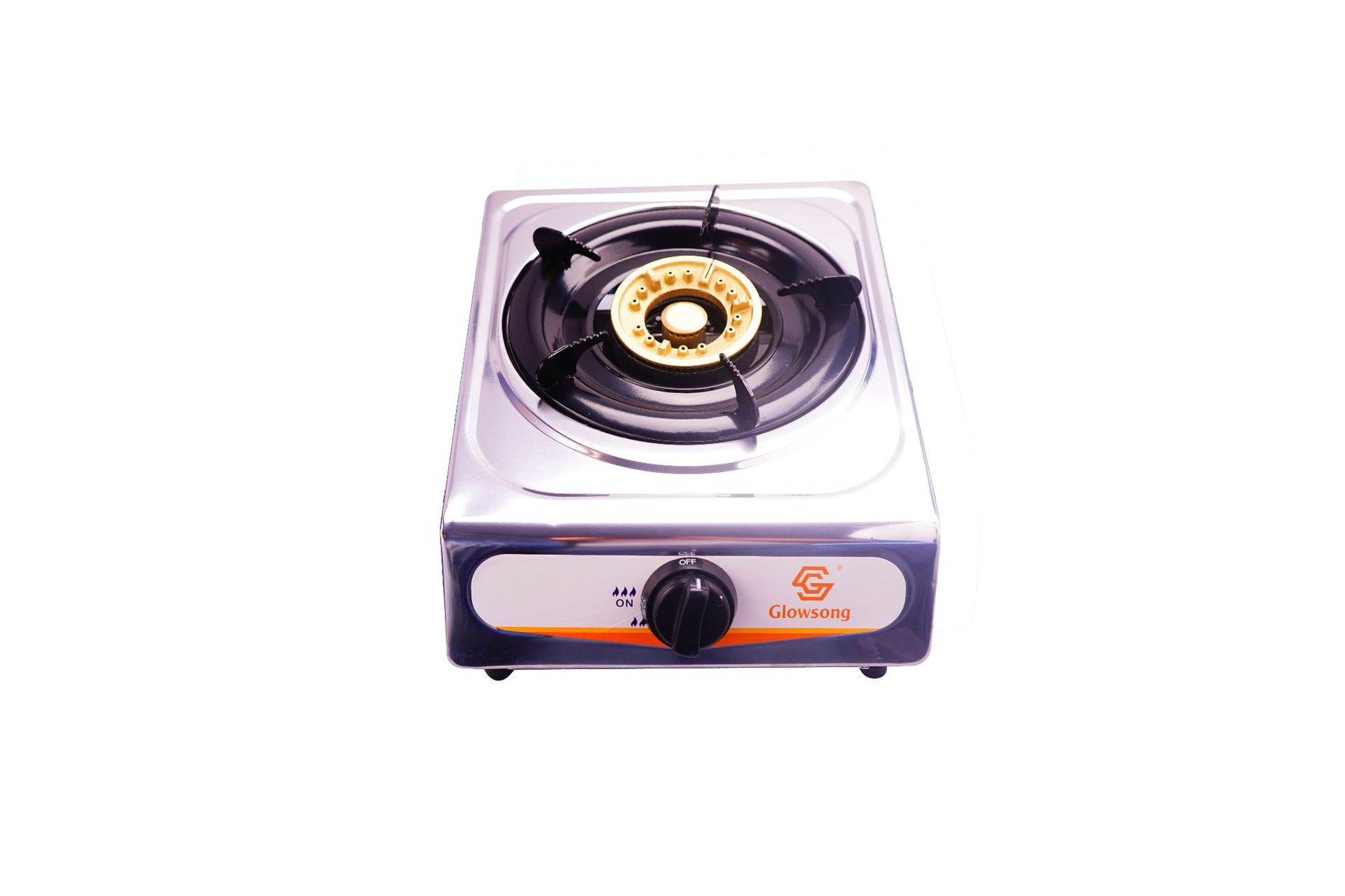 Estufas de gas de acero inoxidable transfronterizas hogares de ahorro de energía y protección ambiental estufas de escritorio de gas licuado de ojo único fabricante de estufa de fuego al por mayor