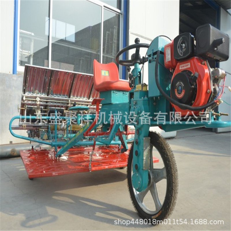 大型乘坐式插秧机 汽油机25马力水稻秧苗栽植机种稻子插秧机