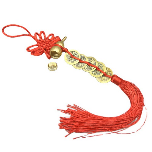 Brass gourd Five Emperors Money Six Emperors Money Ten Emperors Money Phnom Penh Resolve Door to Door Chinese Knot Pendant Yiwu Small Commodities