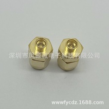 SMAJ/SMPJ 高频同轴转接头 全铜 射频转接头  全铜 SMA公转SMP公