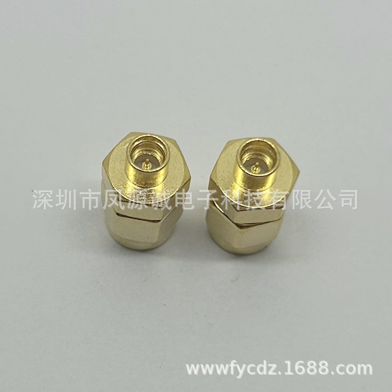 SMAJ/SMPJ 高频同轴转接头 全铜 射频转接头  全铜 SMA公转SMP公