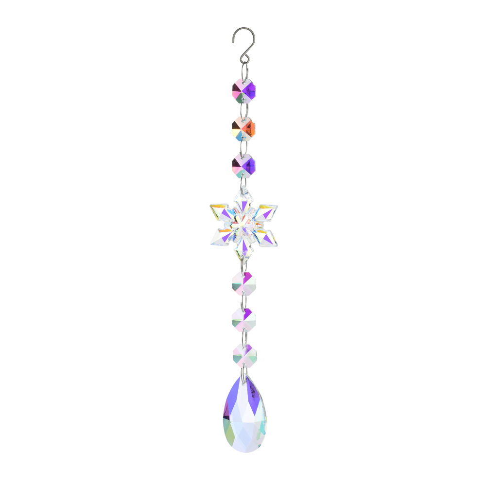 Navidad copo de nieve-malla 25cm/32G