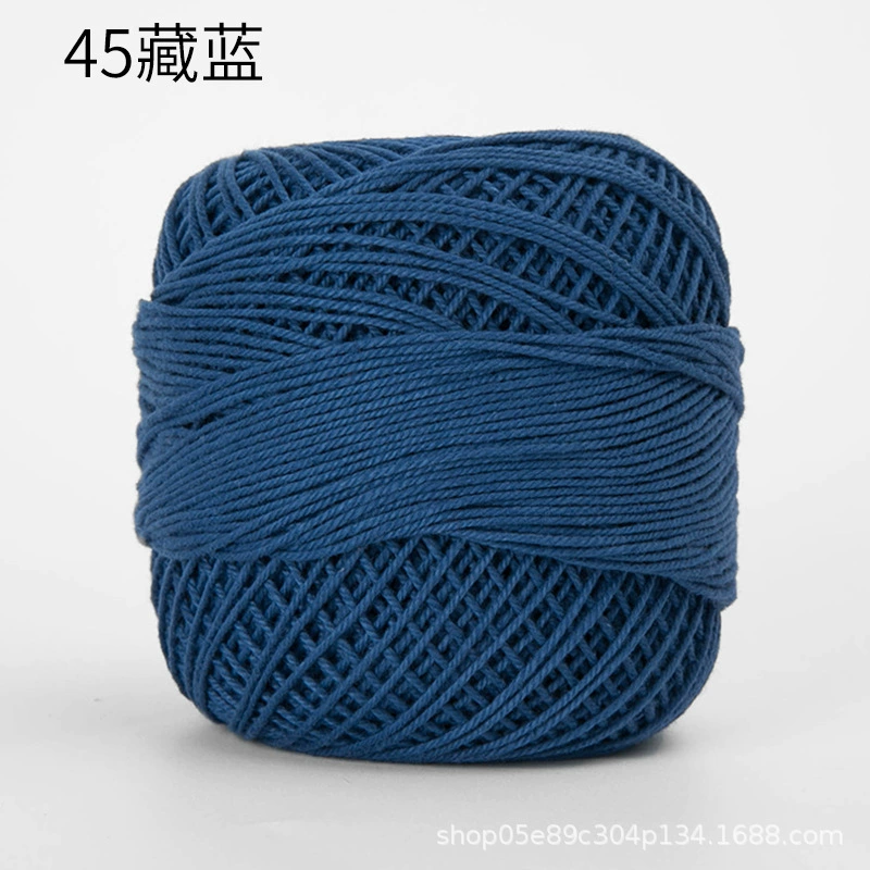 Шёлковая crochet нить шарики, 3 размера, разноцветная пряжа для вязания сумок и крючком