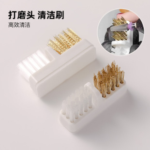 High-Efficiency Manicure Tool Polishing Head Cleaning Brush Dust Removal Brush Nail Polishing Head Brush Nail Cleaning Brush Wholesale