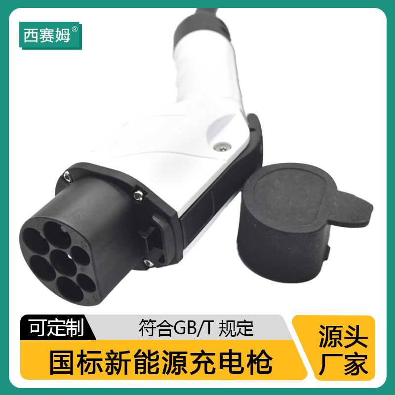 Caisim Complies with Gb/T 20234.2-2015 7-Pin Ac Charging Plug Car Charging Gun 16A