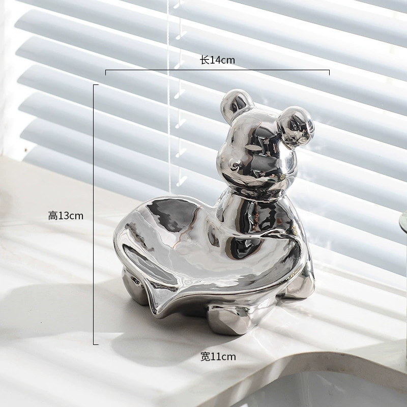 Soap holder, hygienic drying rack, light luxury style
