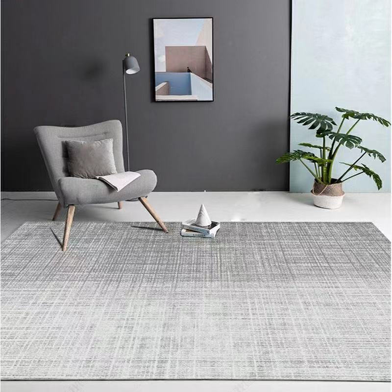 Alfombra de terciopelo cristalino para sala de estar, alfombra de mesa de centro de fácil cuidado, alfombra de área grande de cobertura total para uso doméstico, ideal para dropshipping transfronterizo en Temu.