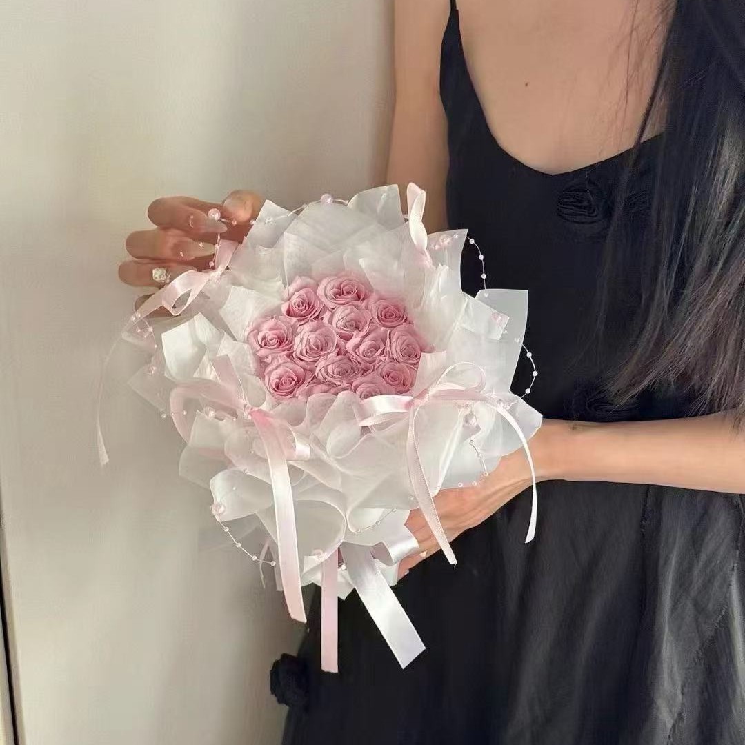 핑크(완제품) 프리저브드플라워