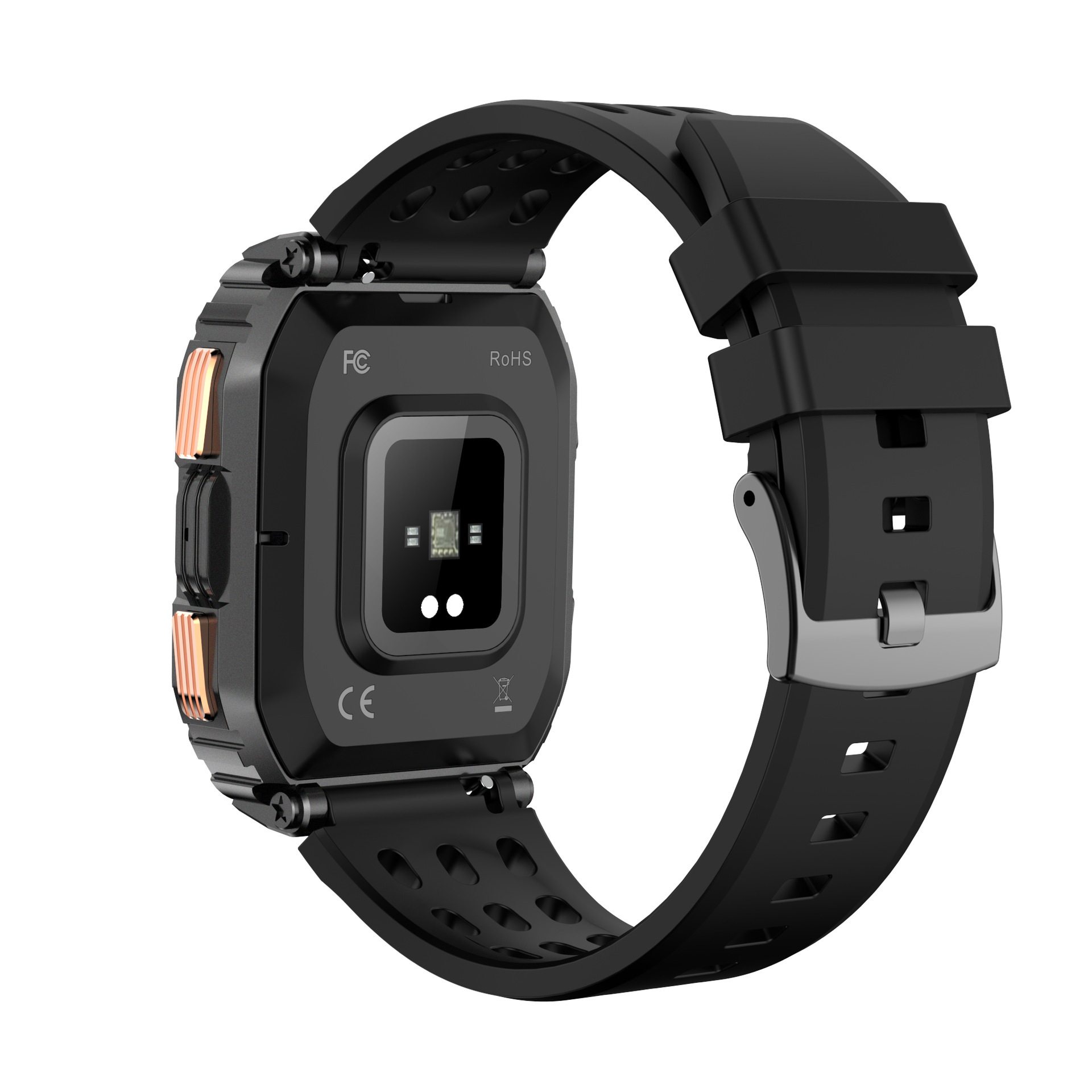 G68 1,95 Zoll Smartwatch mit Anruffunktion, Herzfrequenzmessung, Blutsauerstoffmessung, IP68, 1000-mAh-Akku_voghion.com