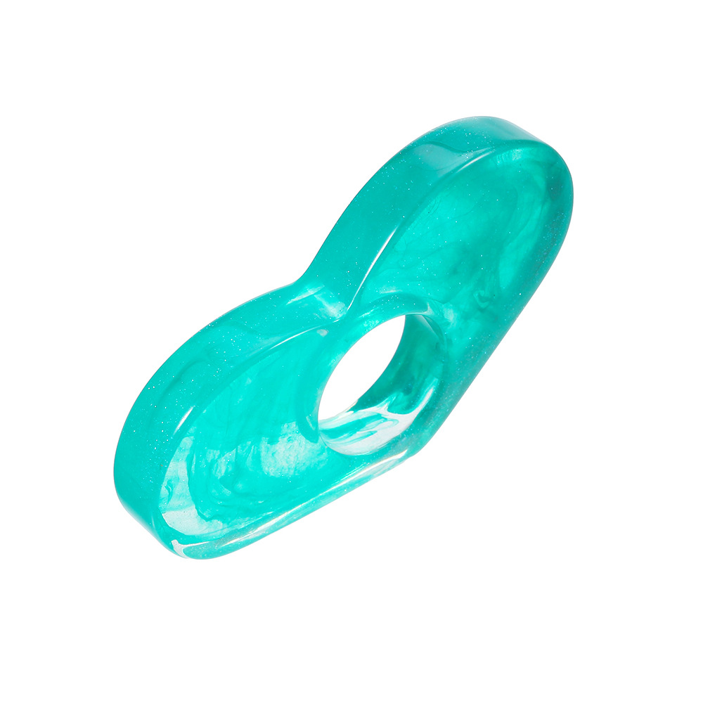 (2개) 심플 러브 엄지 책받침 수지 책갈피 책받침 독서 보조도구 책 확장기 접착제 선물 장식