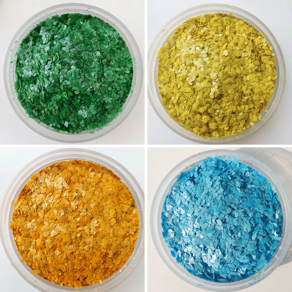 岩片 真石漆用云母岩片 美甲岩片 装饰用彩色岩片 染色云母片