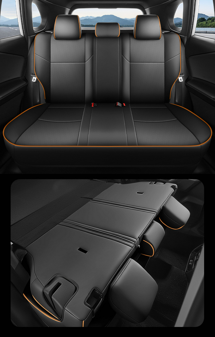 26 Models of Toyota Rav4 Special Seat Covers, Perforated Leather, Wear-Resistant, Sixth-Generation Rav4 Car Seat Cushions, Full Coverage