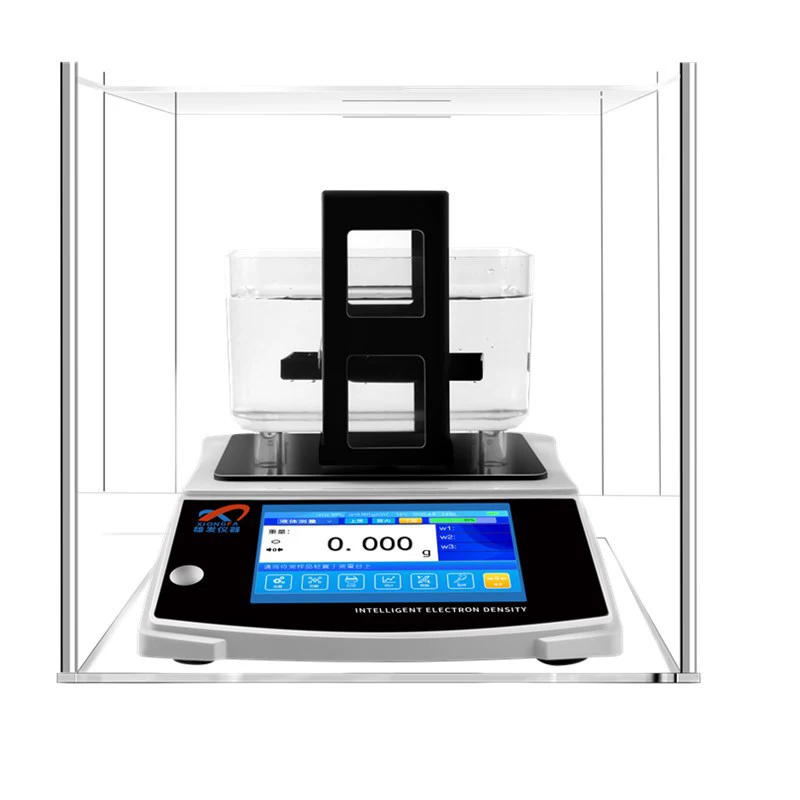 Высокоточный электронный измеритель плотности Порошковая Металлургия удельный вес тестер рок керамика пластик плотность частиц метр