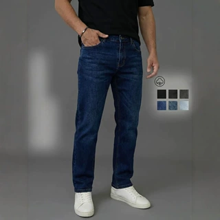 Men's Loose Straight Jeans 新塘牛仔之都男牛仔裤 Джинсы