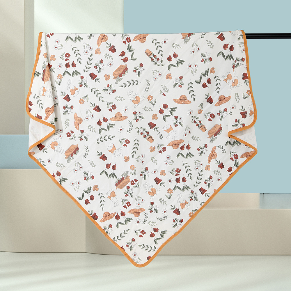 순면 가방 싱글 90*90cm 밀짚모자 정원